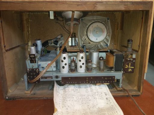 Radio -super dominante 1132.7 - nr 12826 - | 1956/57