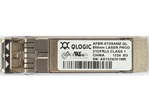Qlogic 8gb fc sw sfp+ 850nm optic afbr-57d9amz-ql