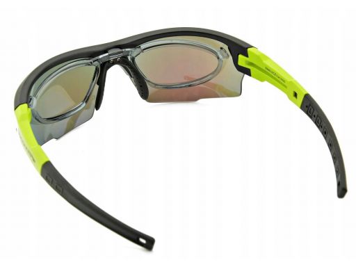 Okulary sportowe korekcyjne e840-2r - 3 soczewki