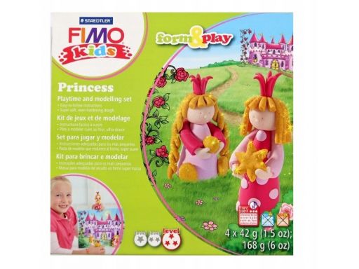 Zestaw fimo kids form&play princess