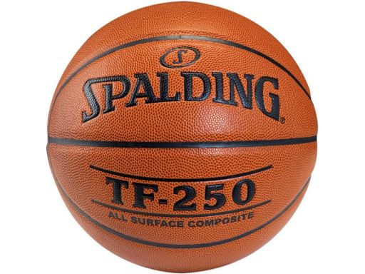 Spalding tf250 5 piłka do koszykówki skóra in/out