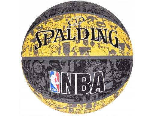 Spalding nba graffiti outdoor piłka do koszykówki