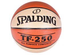 Spalding tf250 6 piłka do koszykówki skóra