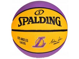 Spalding nba los angeles lakers 7 piłka koszykówki