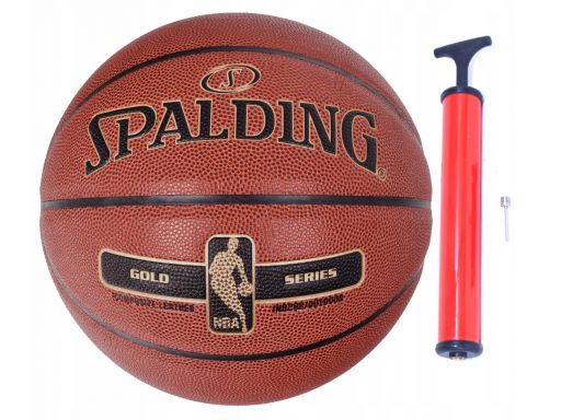 Spalding nba gold 7 piłka do koszykówki skóra