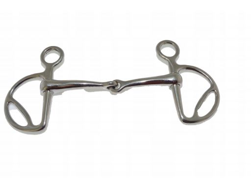 Wedzidło raz łamane skokowe 13,5cm