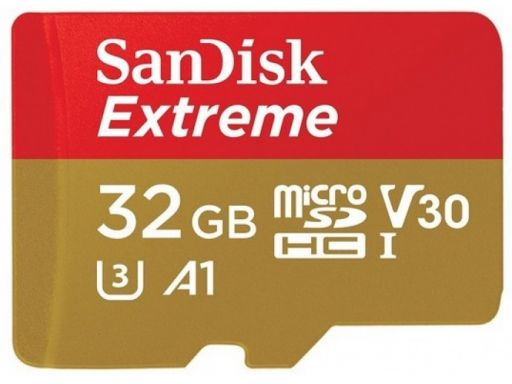 Karta sandisk microsdxc 32gb extreme 100/60 mb/s