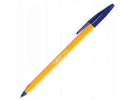 Długopis bic orange niebieski atramentowy olejowy