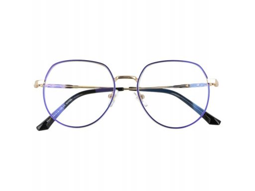 Okulary lenonki z filtrem niebieskim zerówki