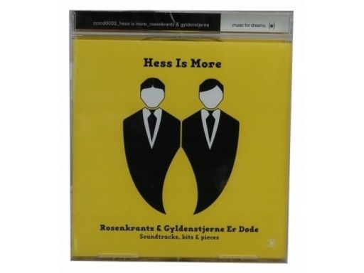 Rosenkrantz& gyldenstjerne hess is more cd