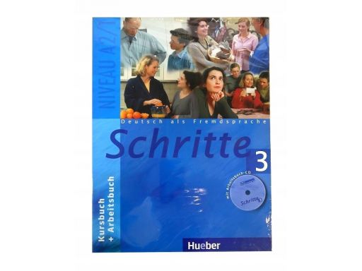 Schritte 3 a2/1 podręcznik + ćwiczenia hueber