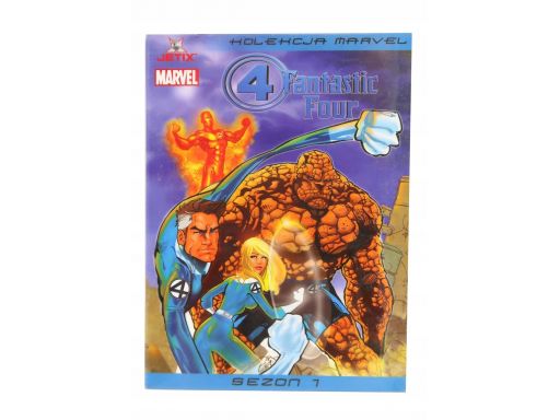 Fantastyczna czwórka sezon 1 1-13 marvel dvd