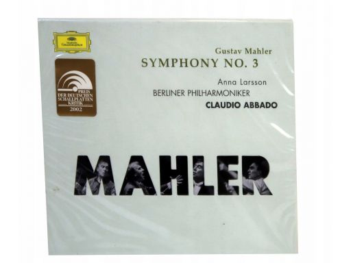 Mahler symph.3 abbado claudio 2cd