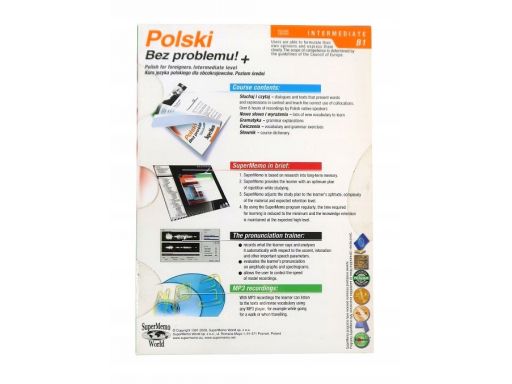 Polski bez problemu! + kurs poziom średni b1