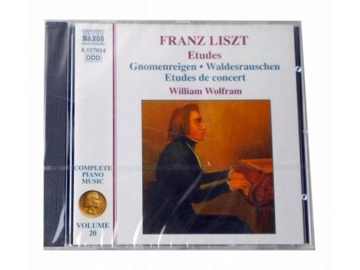 Franz liszt etudes cd