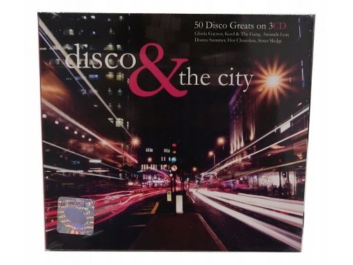 Disco & the city 3cd