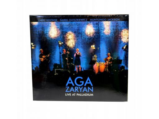 Płyta cd aga zaryan live at palladium