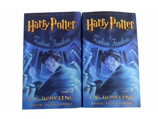 Harry potter i zakon feniksa część 1 i 2 24 cd