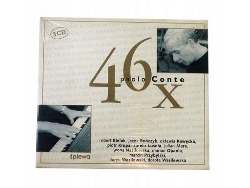 46 x paolo conte box 3x płyta cd