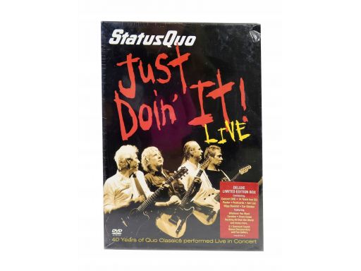Status quo just doin' it! live koncert dvd