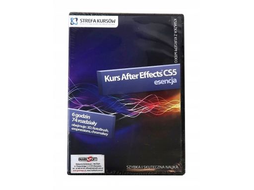 Kurs after effects cs5 esencja książka z kursem