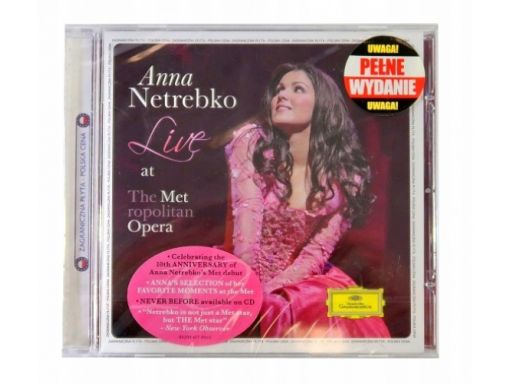 Anna netrebko live at the metropolitan opera cd