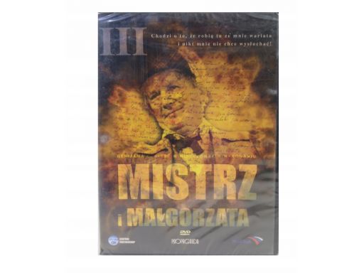 Mistrz i małgorzata serial iii dvd