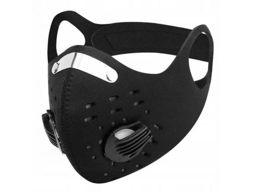Maska rowerowa maseczka twarz antysmogowa 3 filtry
