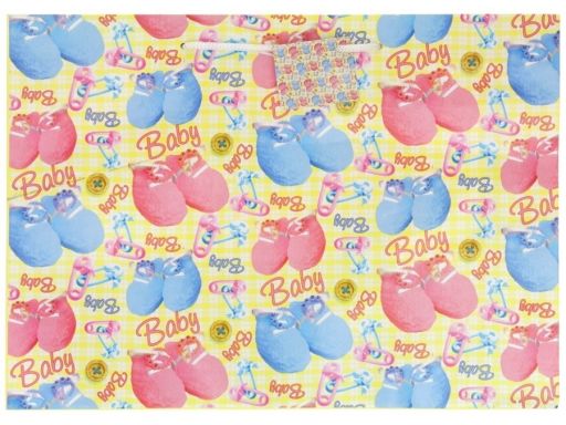 Torebka ozdobna prezentowa pozioma 38x10x27 cm