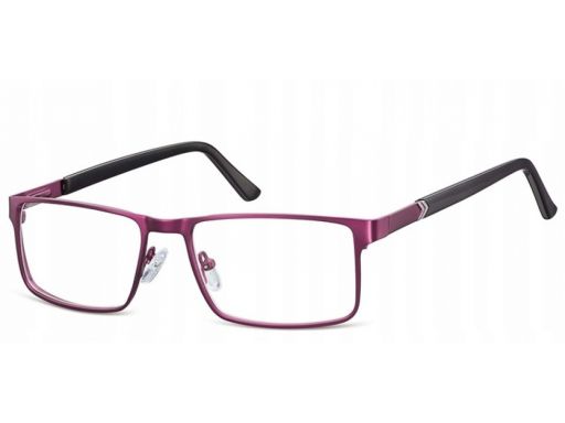 Oprawki okulary fioletowe damskie korekcyjne stal