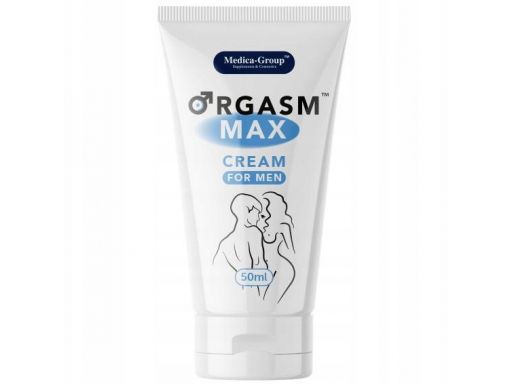 Orgasm max cream 50 ml krem erekcyjny przed sexem