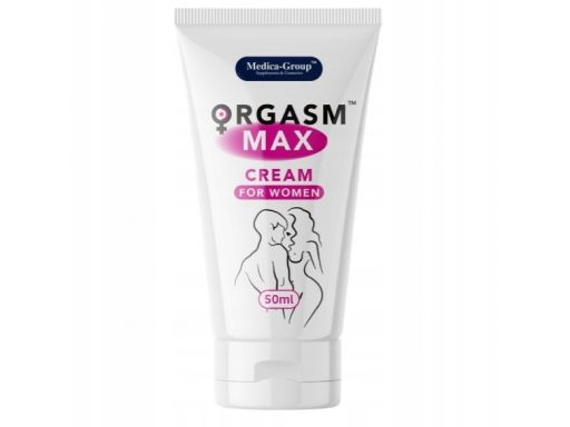 Orgasm max women cream potęguje orgazm u pań