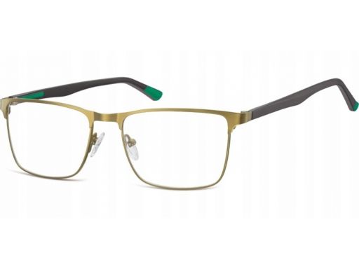 Oprawki okulary stalowe zerówki nerdy korekcyjne