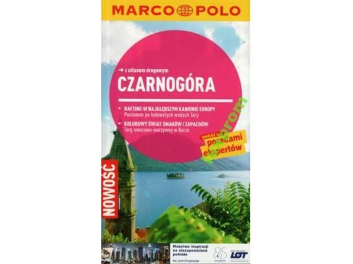 Czarnogóra przewodnik z atlasem marco polo 2014 ok