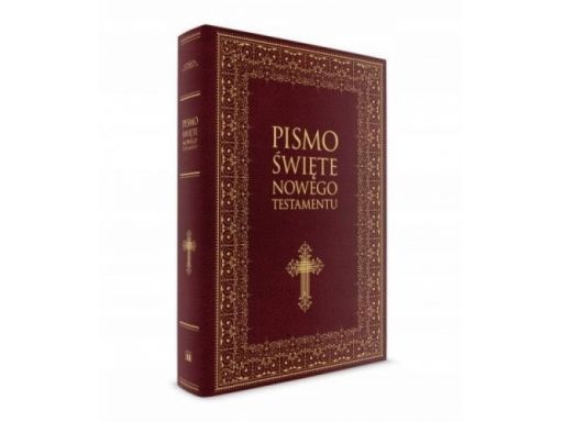 Nowy testament biblia pismo święte duże litery !