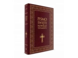 Nowy testament biblia pismo święte duże litery !