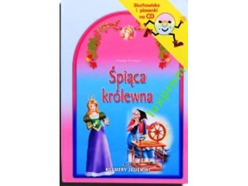 Śpiąca królewna+cd słuchowisko piosenki książka ok