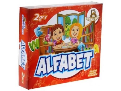 Alfabet 2 gry planszowe gra dla dzieci edukacyjnya