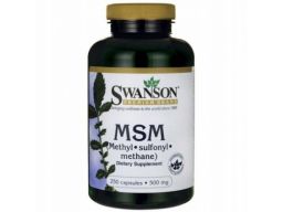 Swanson msm metylosulfonylometan 500mg 250 kaps.