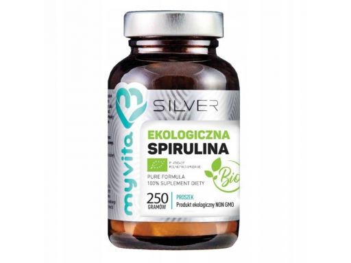 Myvita silver spirulina 100% bio 250 proszek