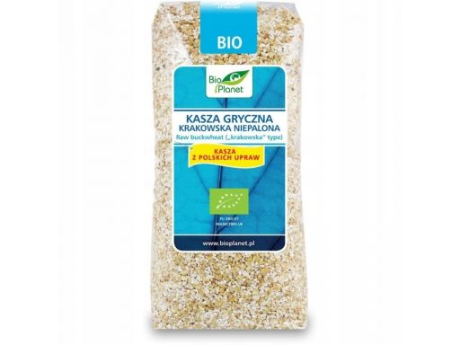 Bio planet kasza gryczana krakowska niepalona bio