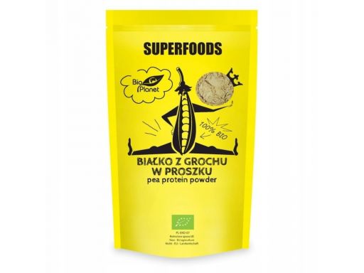 Superfoods białko z grochu bio 150g bio planet