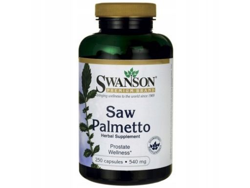 Swanson saw palmetto 540mg 250 kap