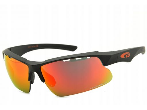 Okulary z wymiennymi szybami + pasek goggle t579-1