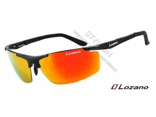 Męskie okulary lozano lz-304b polaryzacyjne lustro