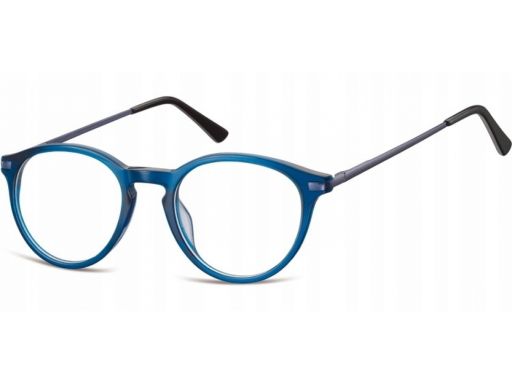Okrągłe lenonki okulary oprawki korekcyjne męskie