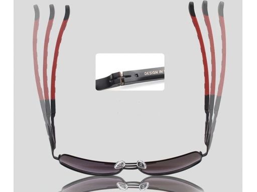 Okulary przeciwsłoneczne uv400 hd nerdy premium