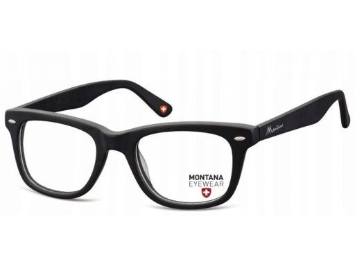 Okulary oprawki zerówki damskie męskie nerdy blue