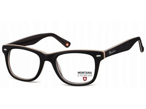 Okulary oprawki zerówki damskie męskie nerdy blue