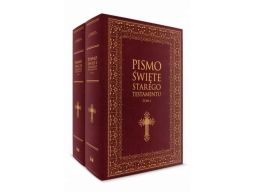 Stary testament duże litery pismo święte biblia 2t